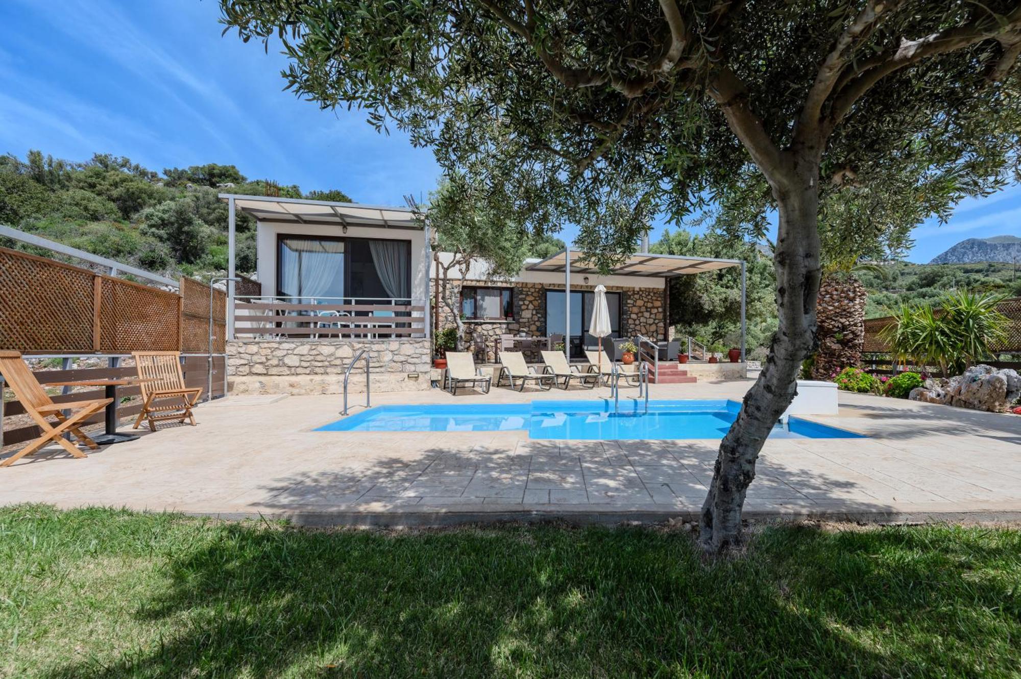 Souda Bay Cottage Плакиас Экстерьер фото