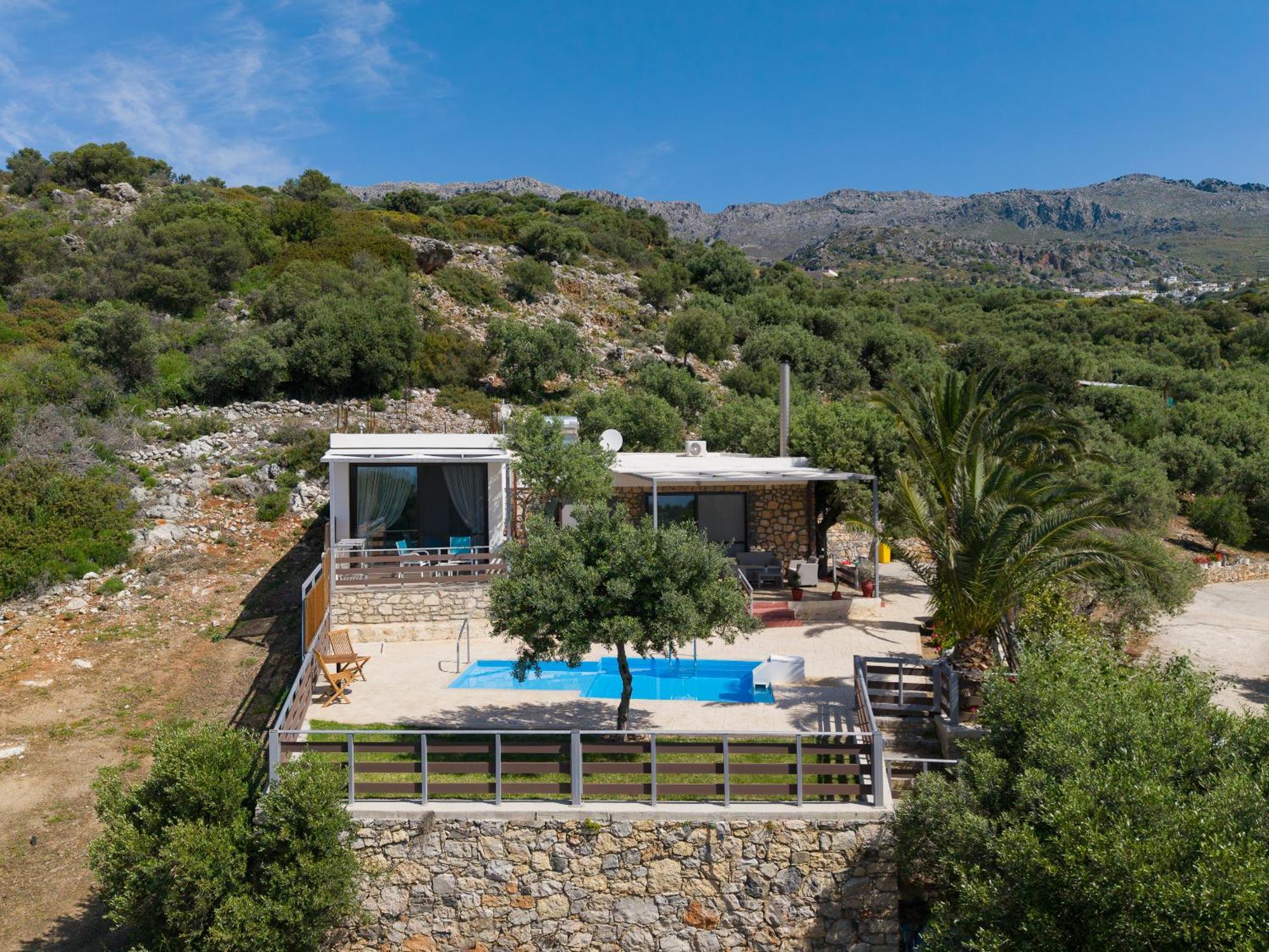 Souda Bay Cottage Плакиас Экстерьер фото