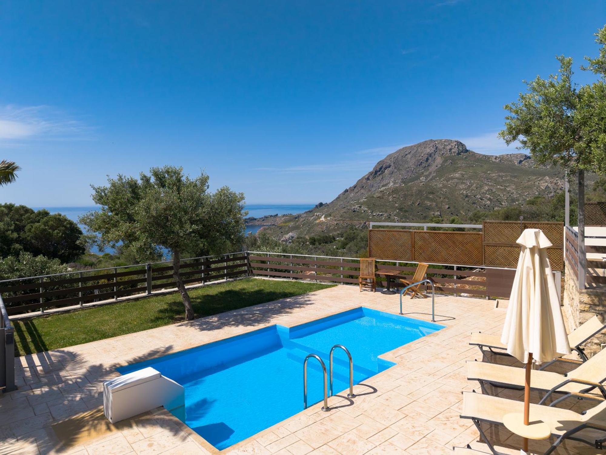 Souda Bay Cottage Плакиас Экстерьер фото