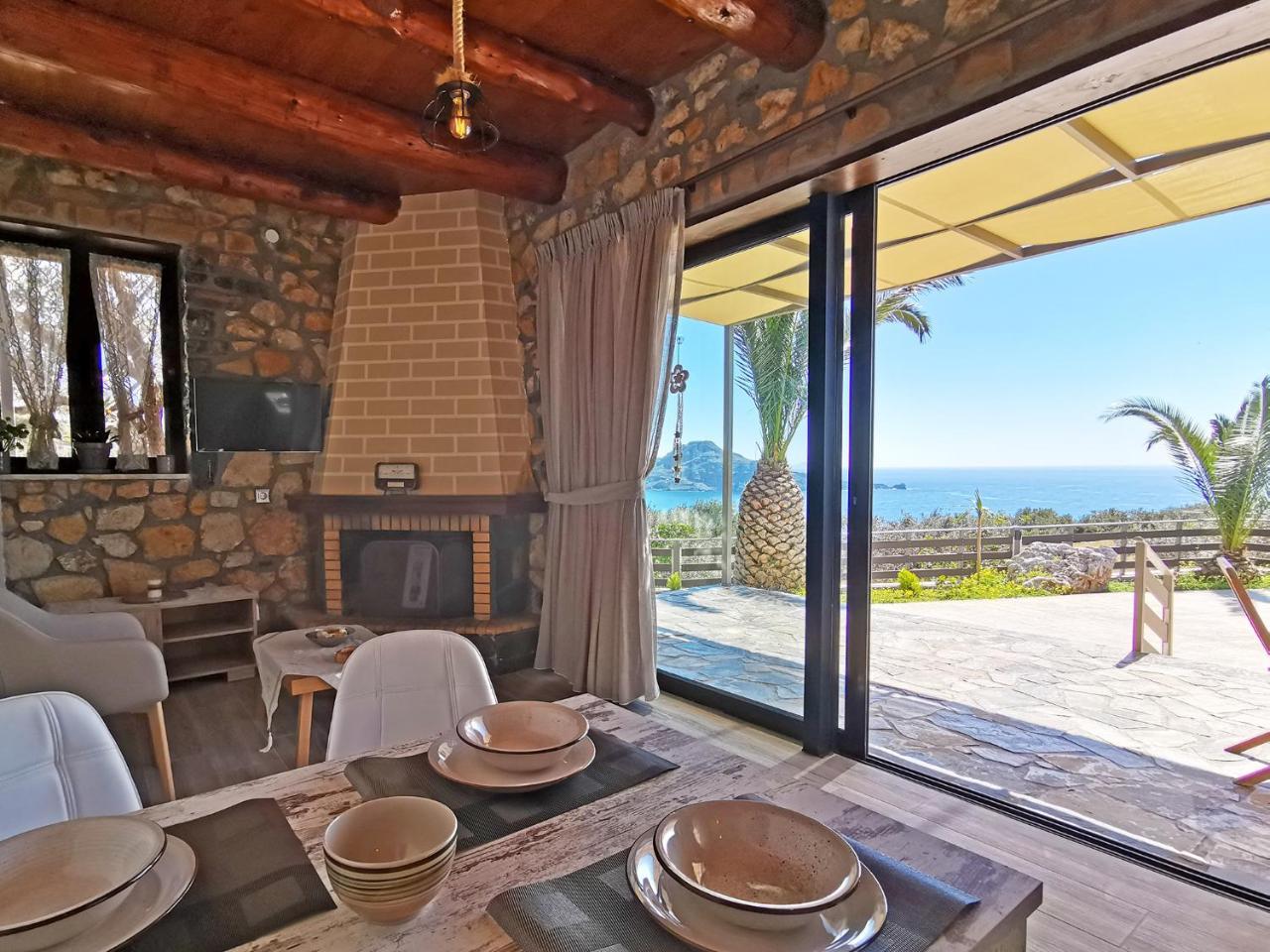 Souda Bay Cottage Плакиас Экстерьер фото