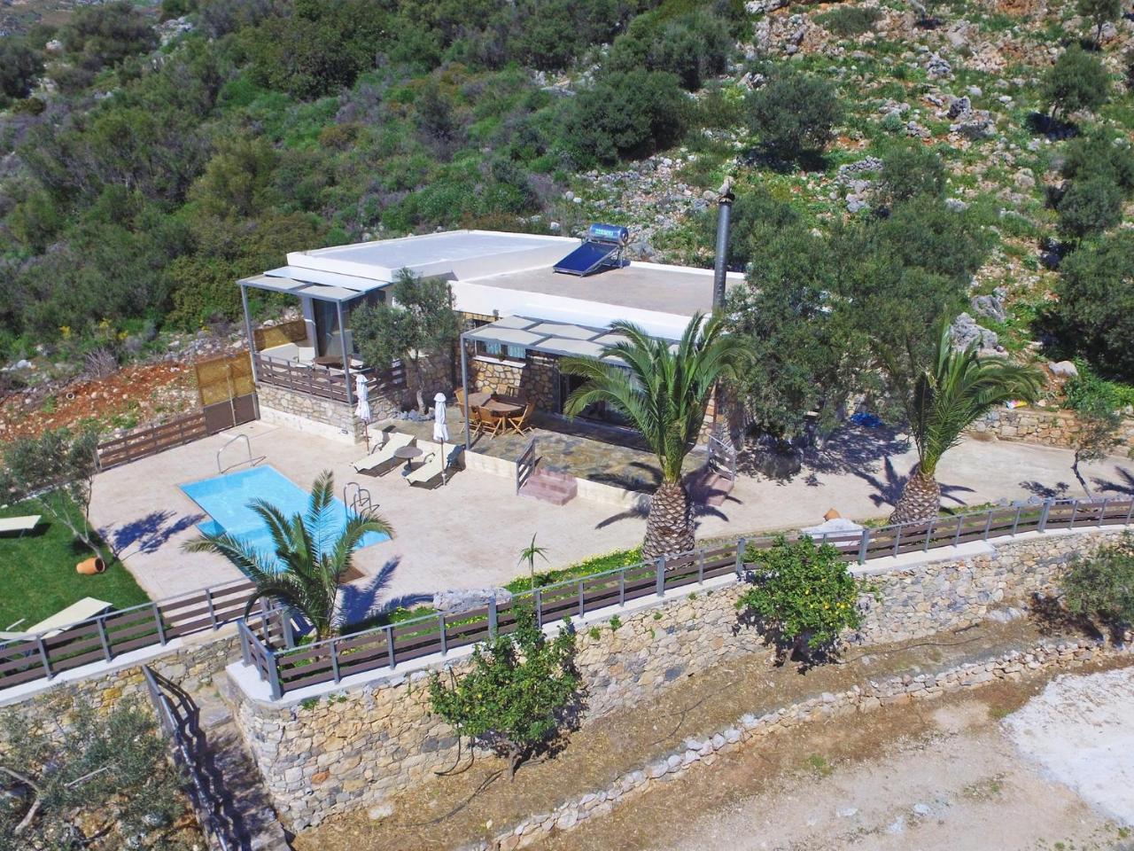 Souda Bay Cottage Плакиас Экстерьер фото