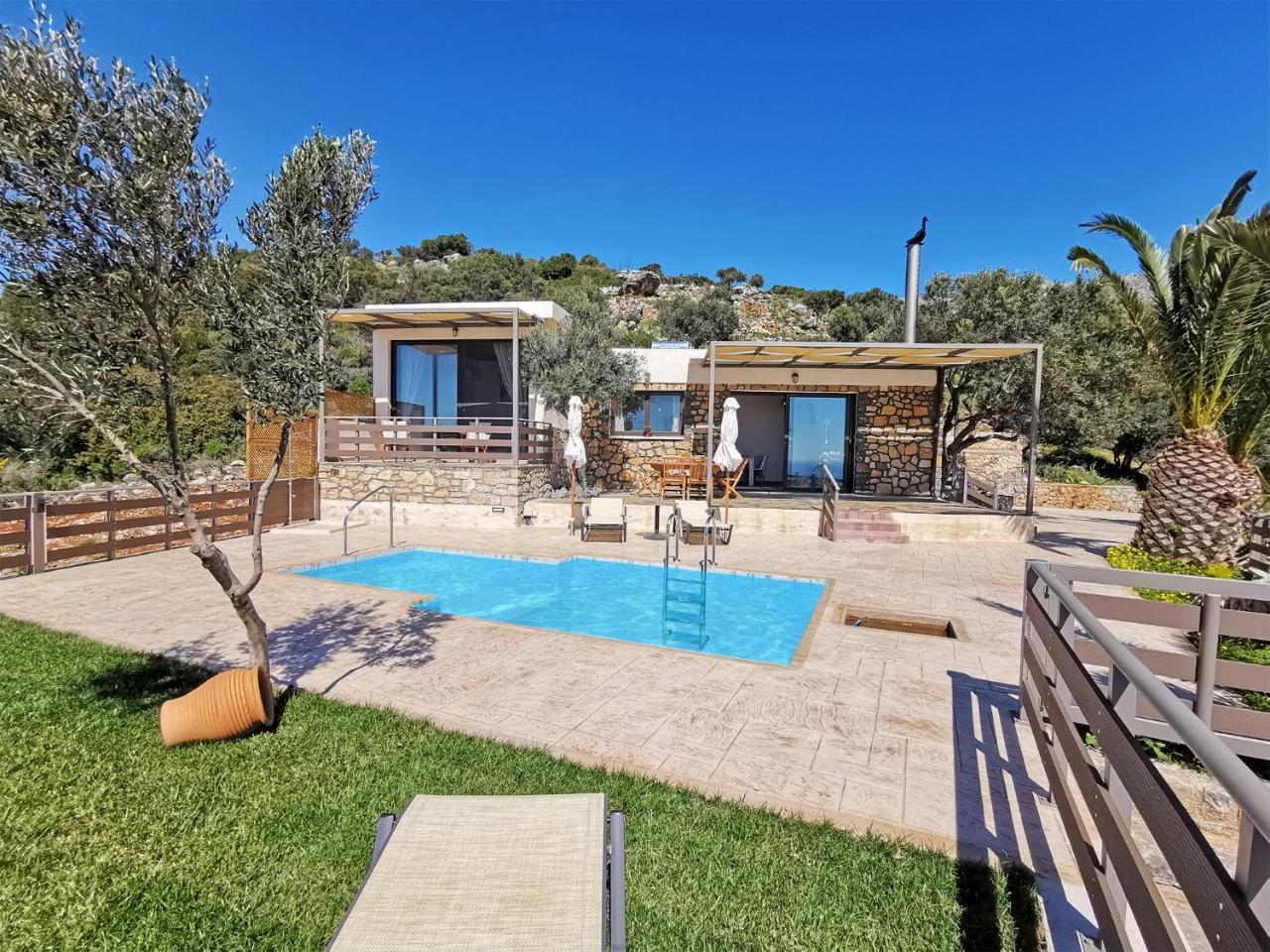 Souda Bay Cottage Плакиас Экстерьер фото